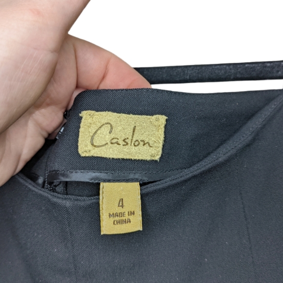 Caslon Black Classic Work Trouser Pants 🖤✨ Size 4 - Picture 3 of 12
